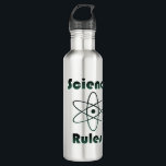 Science Rules 710 Ml Water Bottle<br><div class="desc">Science Rules! Celebrating Science: A Cool, Retro Perspective Science rules. It’s not just a mantra for classrooms—it’s a celebration of curiosity, discovery, and the endless possibilities that fuel our world. Teachers, those unsung heroes of education, have long inspired generations to embrace the sciences with enthusiasm and wonder. From biology to...</div>