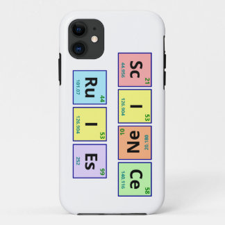Science rules iPhone 11 case