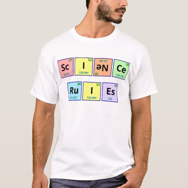 Science Rules T-Shirt (Front)
