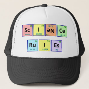 Science Rules Trucker Hat