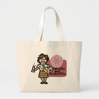 science sack. large tote bag