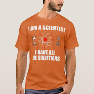 Science Scientist nerd atom physics chemistry T-Shirt