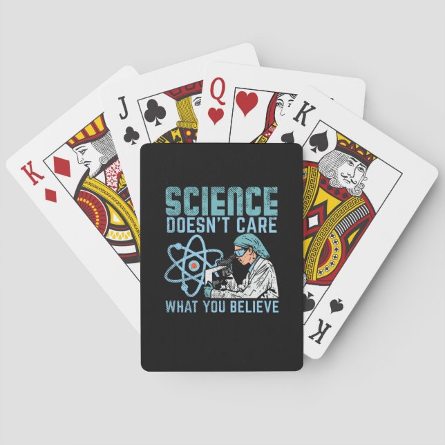 Science Scientist Playing Cards (Back)