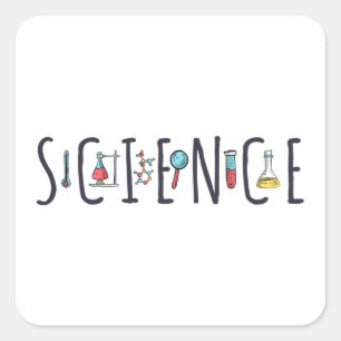 Science Square Sticker