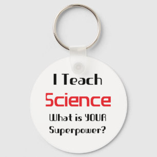 science teach key ring