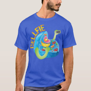 Science Teacher Cellfie funny biology nature scien T-Shirt