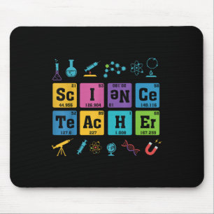 Science Teacher Chemistry Elements Periodic Table  Mouse Pad