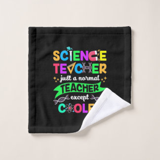 Science Teacher Cool Wash Cloth