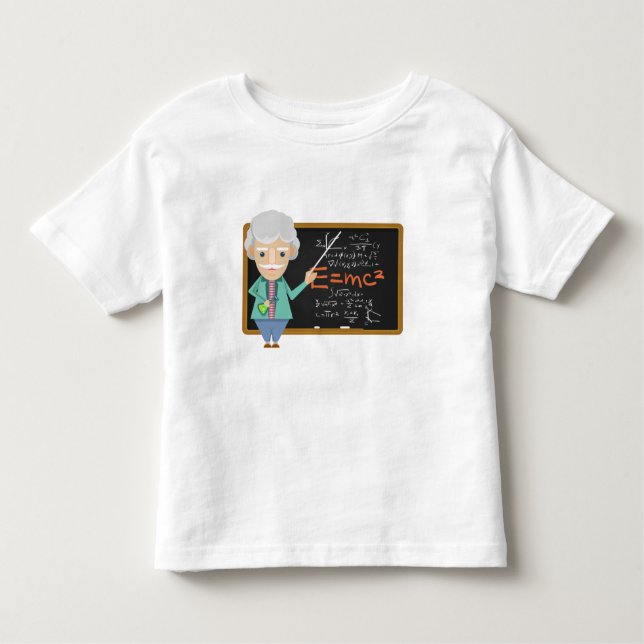 Science Teacher EMC2 Formula Toddler T-Shirt (Front)