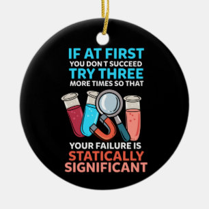 Science Teacher Funny Science Ceramic Tree Decoration