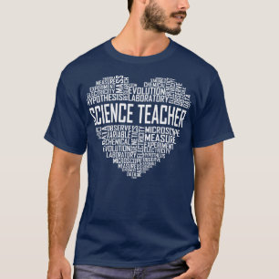 Science Teacher Heart T-Shirt