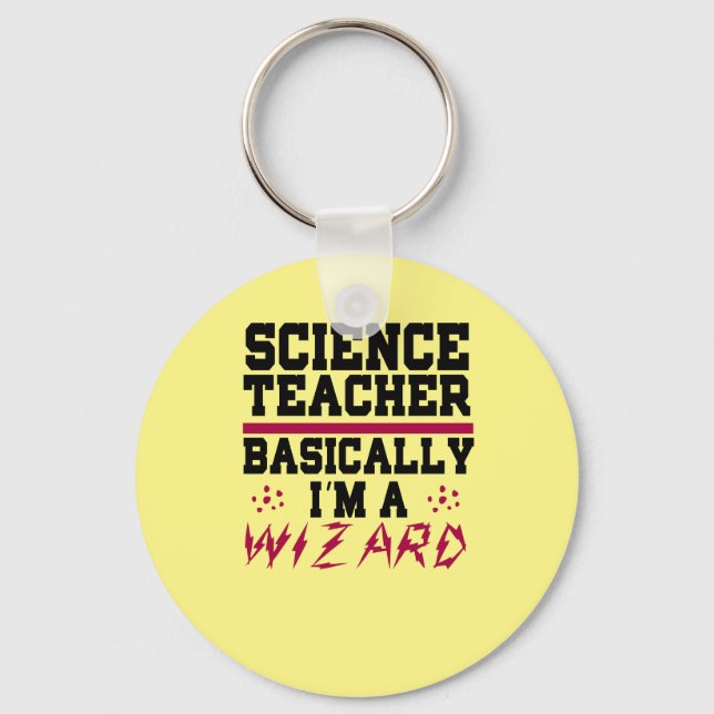 Science teacher key ring (Front)