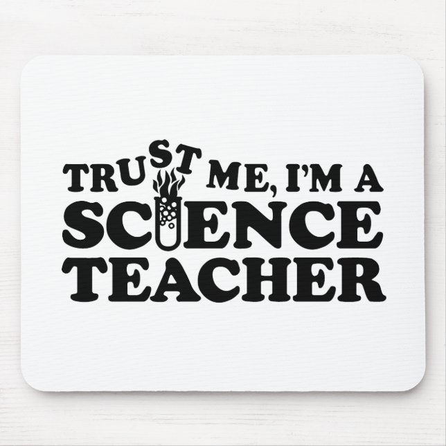 Science Teacher Mouse Pad (Front)
