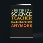 Science Teacher Pension Gift Card<br><div class="desc">Science teacher pension gift</div>