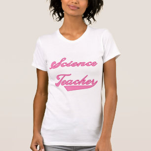 Science Teacher Pink Tshirts and Gifts