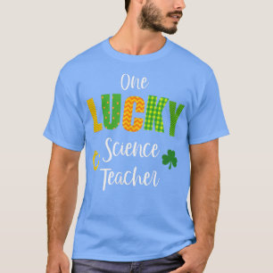 Science Teacher St Patrick's Day STEM Irish Cute S T-Shirt