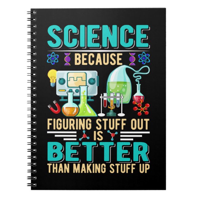 Science Teacher Student Chemistry Laboratory Notebook (Front)