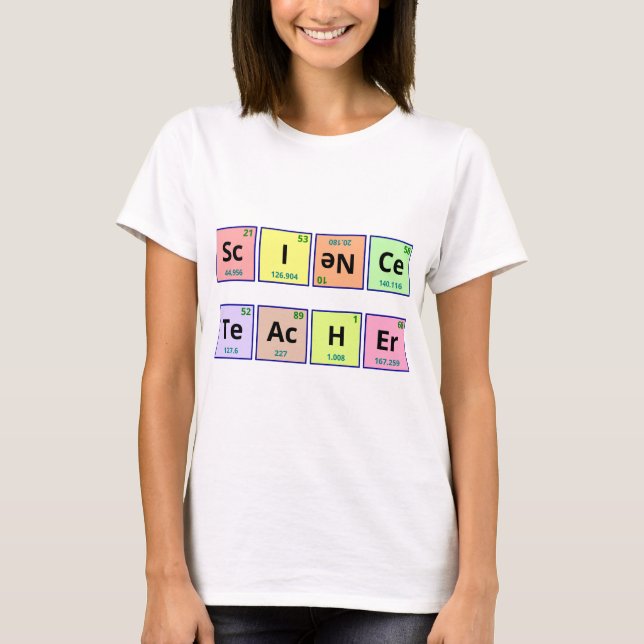 Science Teacher T-Shirt (Front)