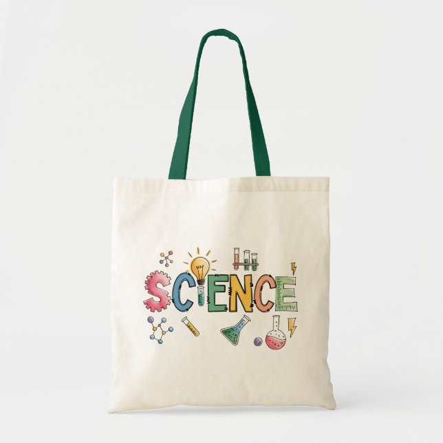 Science Teacher Tote Bag (Front)