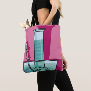 Science Test Tube Tote Bag