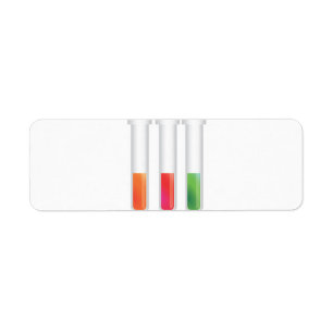 Science Test Tubes cartoon