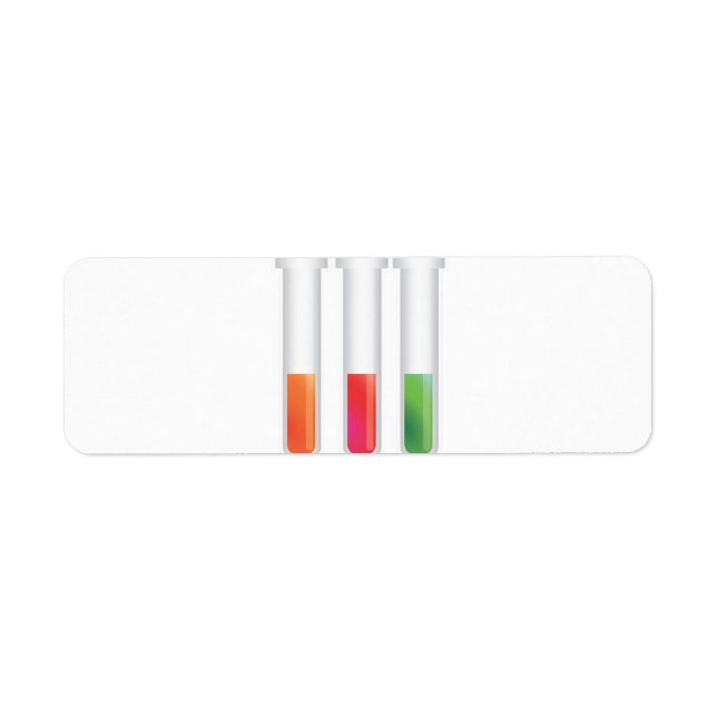 Science Test Tubes cartoon (Front)