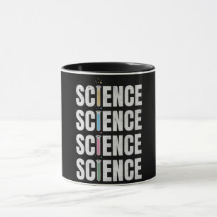 Science text design mug