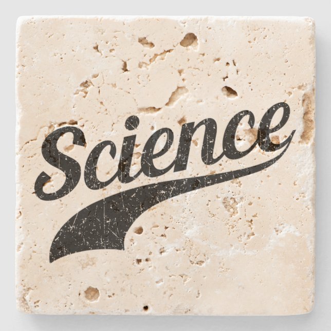 Science - True Believer Stone Coaster (Front)