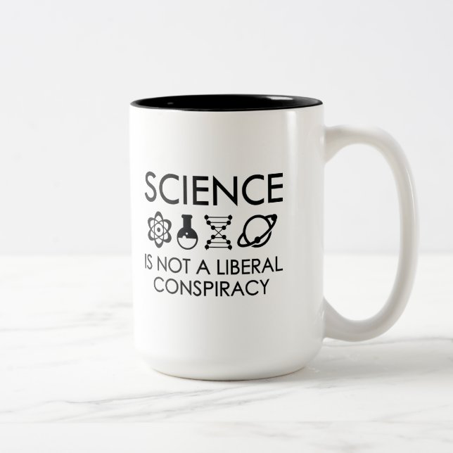 Science Two-Tone Coffee Mug (Right)