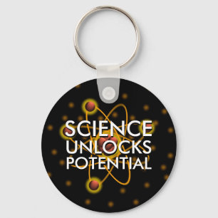 SCIENCE UNLOCKS POTENTIAL KEY RING