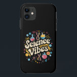 Science Vibes Groovy First Day of Back To School  Case-Mate iPhone Case<br><div class="desc">Science Vibes Retro First Day of Back To School Groovy Teacher</div>