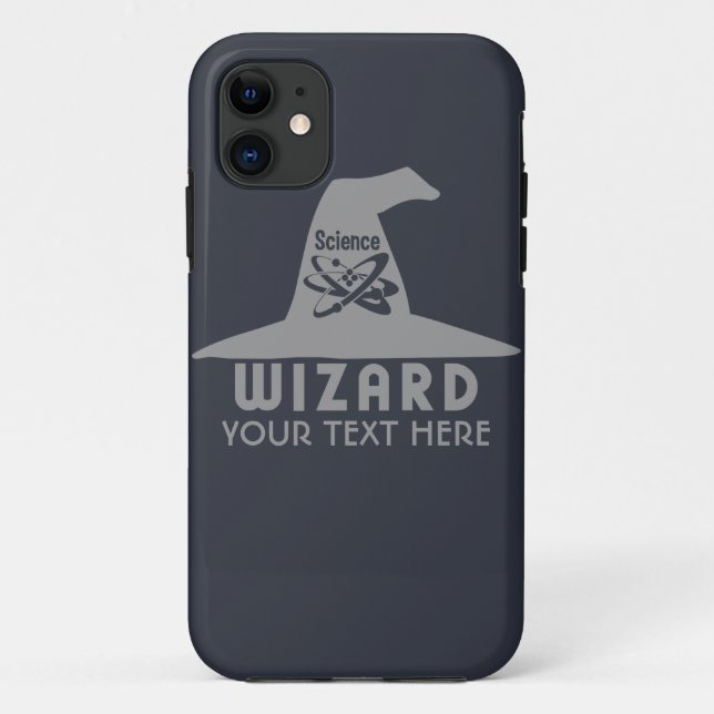 Science Wizard custom iPhone case (Back)