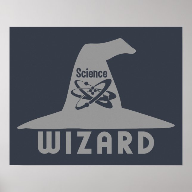 Science Wizard custom poster (Front)