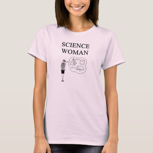 SCIENCE WOMAN T-Shirt (Front)
