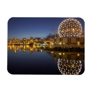 Science World and CBD reflected in False Creek, Magnet