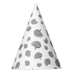 Scientific Brain Party Hat