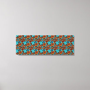 Scientific Butterfly Specimens Canvas Art