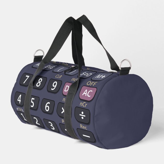 Scientific calculator duffle bag (Left Corner)