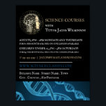Scientific Design, Science Course Advertising Poster<br><div class="desc">Scientific Design,  Science Course Advertising Poster By The Business Card Store.</div>