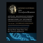 Scientific Design, Science Course Advertising Poster<br><div class="desc">Scientific Design, Science Course Advertising Poster By The Business Card Store.</div>