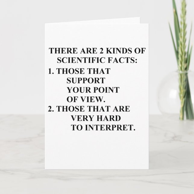 scientific facts card (Front)
