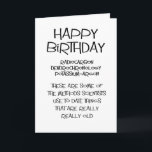 scientific happy birthday with for brother card<br><div class="desc">funny birthday greeting card for uncle,  birthday wish for brother,  birthday wish for nepew</div>