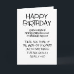 scientific happy birthday with for brother card<br><div class="desc">funny birthday greeting card for uncle,  birthday wish for brother,  birthday wish for nepew</div>