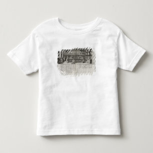 Scientific laboratory and table of chemical signs, toddler T-Shirt
