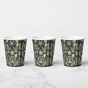 Scientific Nature Art Ernst Haeckel Liverworts Paper Cups