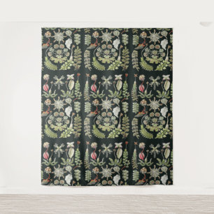 Scientific Nature Art Ernst Haeckel Liverworts Tapestry