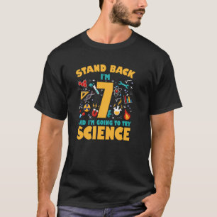 Scientist Birthday For Children Scientist Kids Sci T-Shirt