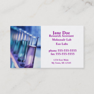 Scientist Business Card