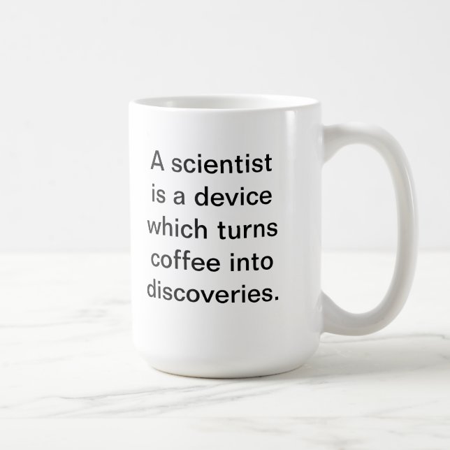 Scientist Coffee Mug (Right)