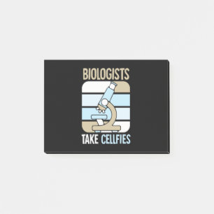 Scientist Gift Biologists Take Cellfies Post-it Notes